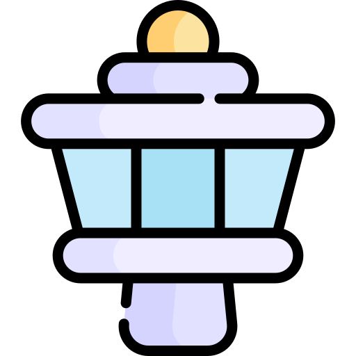 torre di controllo Kawaii Lineal color icona