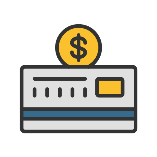 Платеж кредитной картой Generic Outline Color иконка