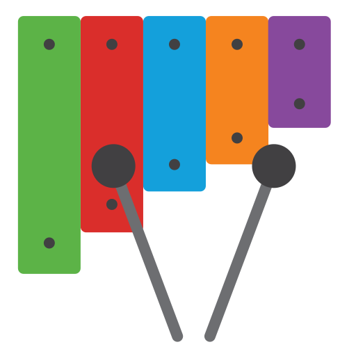 Xylophone Generic Flat icon