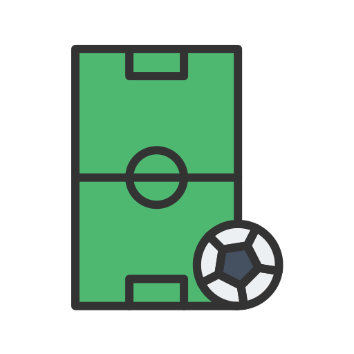 calcio Generic Outline Color icona