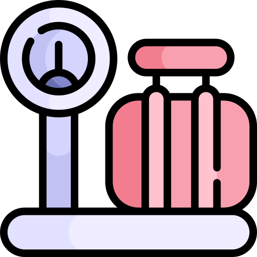 Scale Kawaii Lineal color icon