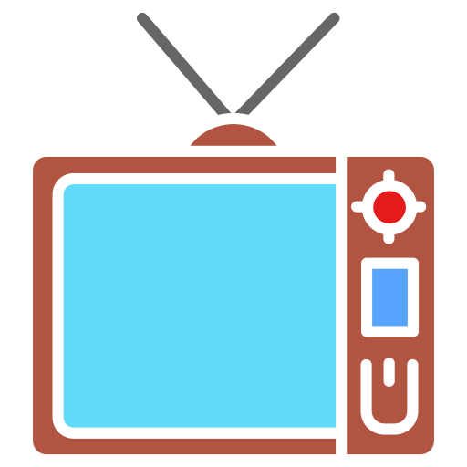 오래된 tv Generic Flat icon
