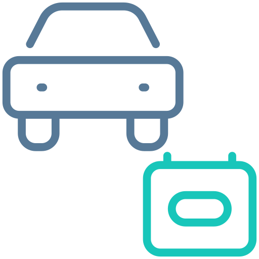 Car battery Generic Outline Color icon