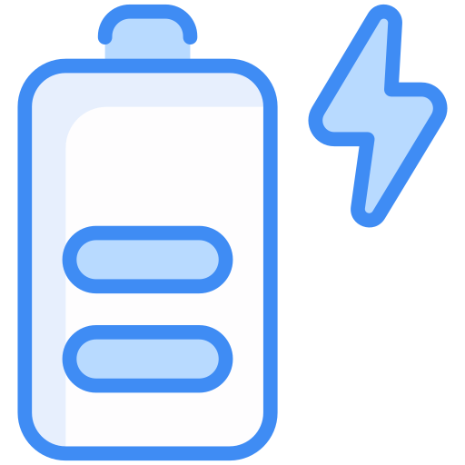 Battery charge Generic Blue icon