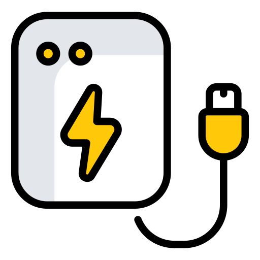 powerbank Generic Fill & Lineal icoon