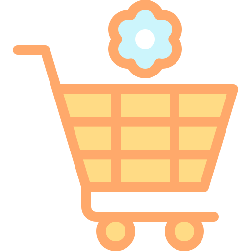 Shopping cart Detailed color Lineal color icon