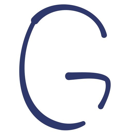 Letter g Basic Hand Drawn Lineal Color icon