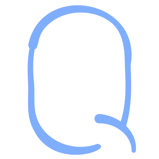 buchstabe q Basic Hand Drawn Color icon