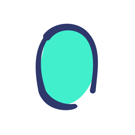 文字o Basic Hand Drawn Lineal Color icon