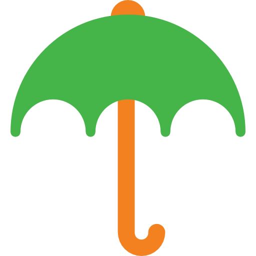 Umbrella Good Ware Flat icon