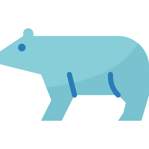 oso polar Aphiradee (monkik) Flat icono