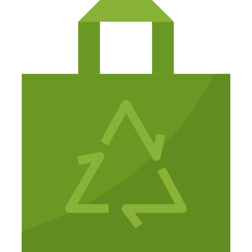 torba z recyklingu Aphiradee (monkik) Flat ikona