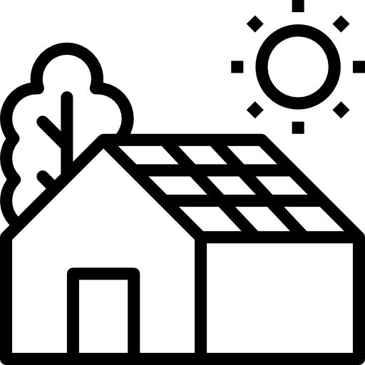 House Aphiradee (monkik) Lineal icon
