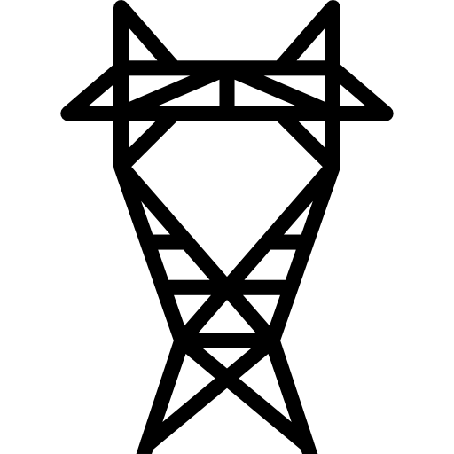 전기 타워 Aphiradee (monkik) Lineal icon