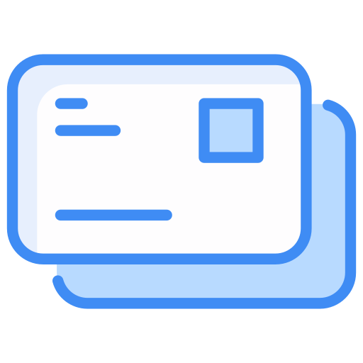 postkarte Generic Blue icon