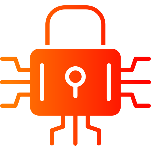 Cyber attack Generic Flat Gradient icon