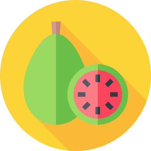 Guava Flat Circular Flat icon