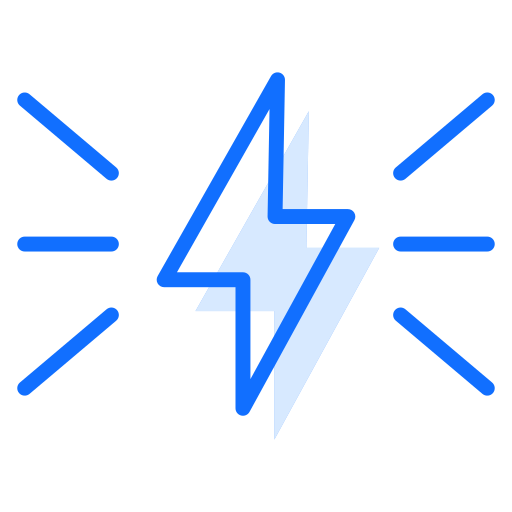 eléctrico Generic Blue icono