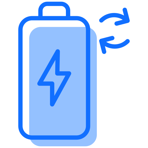 batteria ricaricabile Generic Blue icona