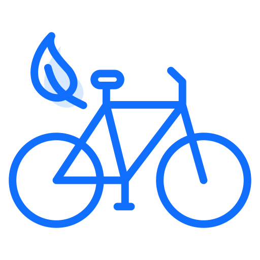 Electric bicycle Generic Blue icon