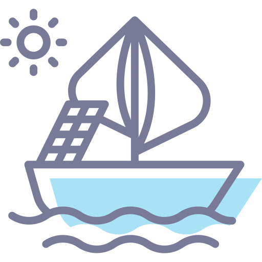 Sailboat Generic Color Omission icon