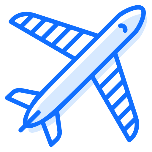 aeronave Generic Blue Ícone