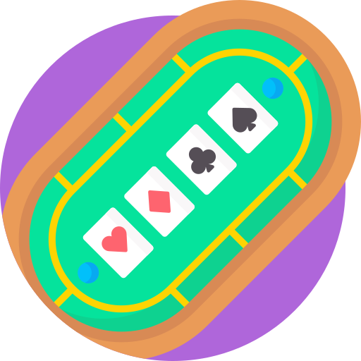 ポーカーテーブル Detailed Flat Circular Flat icon