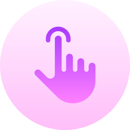 touch Basic Gradient Circular иконка