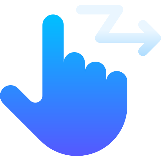 zigzag Basic Gradient Gradient icona