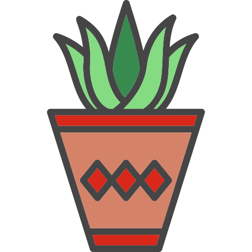 aloe vera Generic Outline Color icono