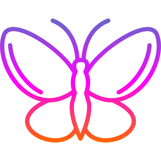 vlinder Generic Gradient icoon
