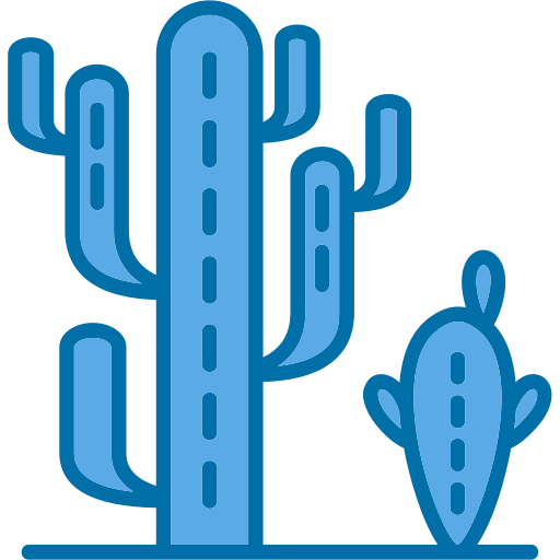 cactus Generic Blue Icône