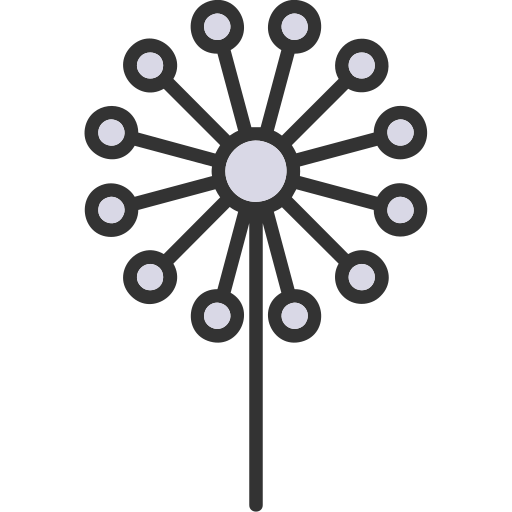 タンポポ Generic Outline Color icon