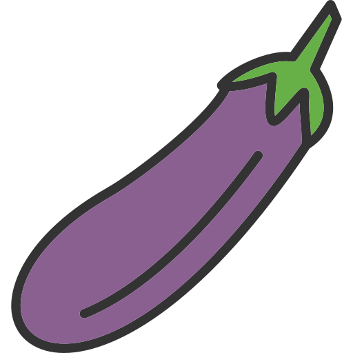 Eggplant Generic Outline Color icon