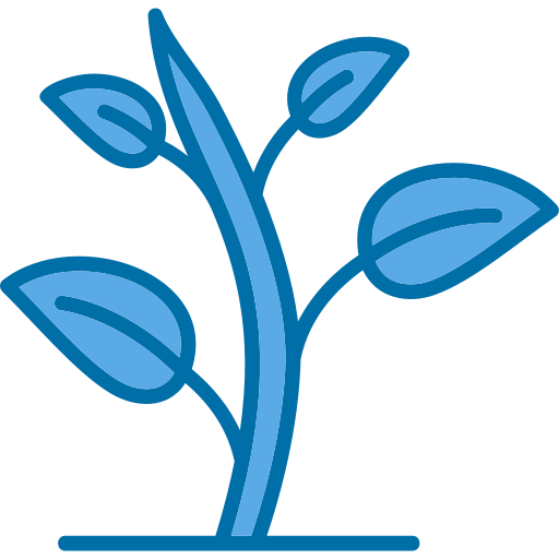 Зеленый росток Generic Blue иконка