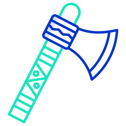 Axe Generic color outline icon