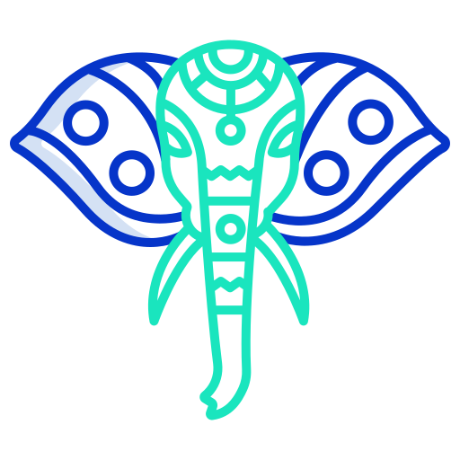 elefante Generic color outline icono