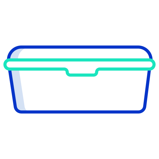 Пищевой пакет Generic color outline иконка