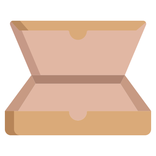 pudełko z jedzeniem Generic color fill ikona