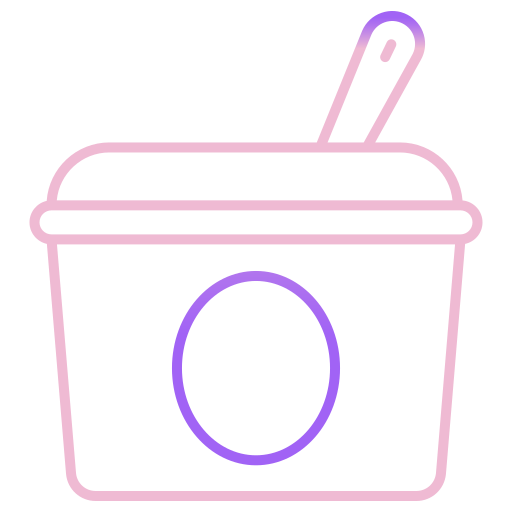 pacchetto alimentare Generic gradient outline icona