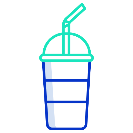 Молочный коктейль Generic color outline иконка