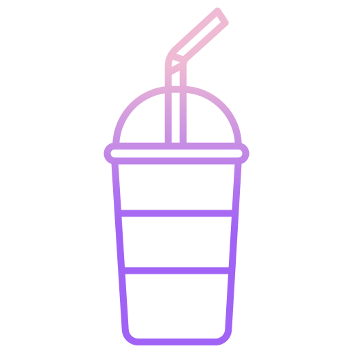 Milkshake Generic gradient outline icon