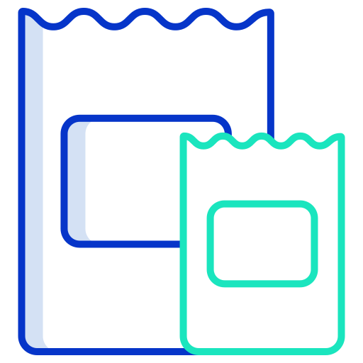 pakiet żywności Generic color outline ikona