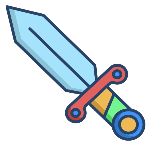 Dagger Generic color outline icon
