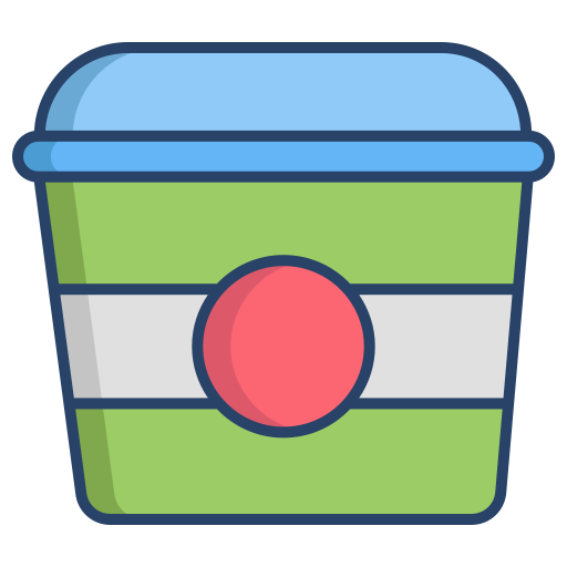 paquete de alimentos Generic color outline icono