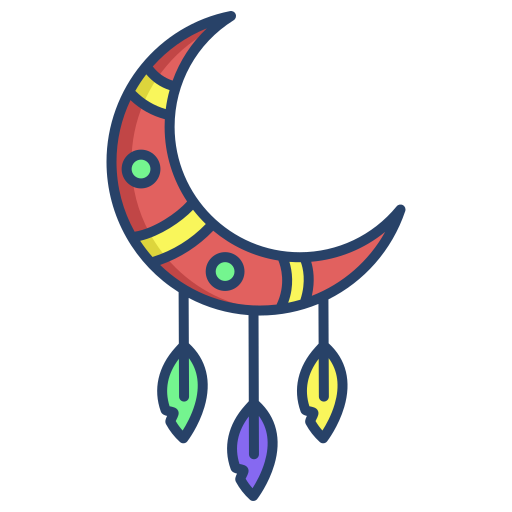 Moon Generic color outline icon