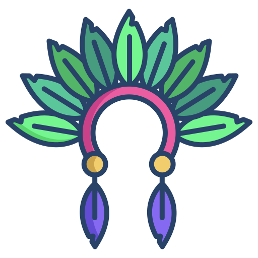 Headdress Generic color outline icon