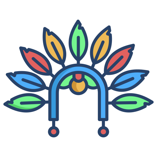 Headdress Generic color outline icon