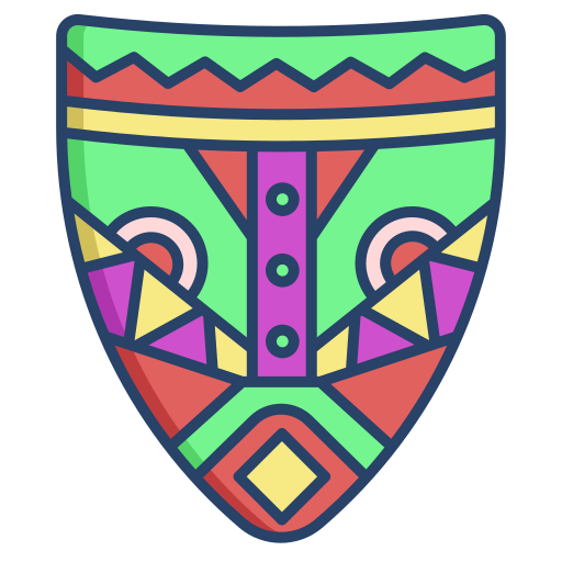 maschera Generic color outline icona