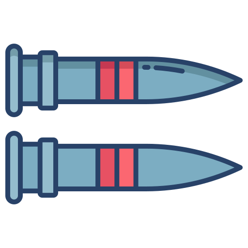 kogels Generic color outline icoon